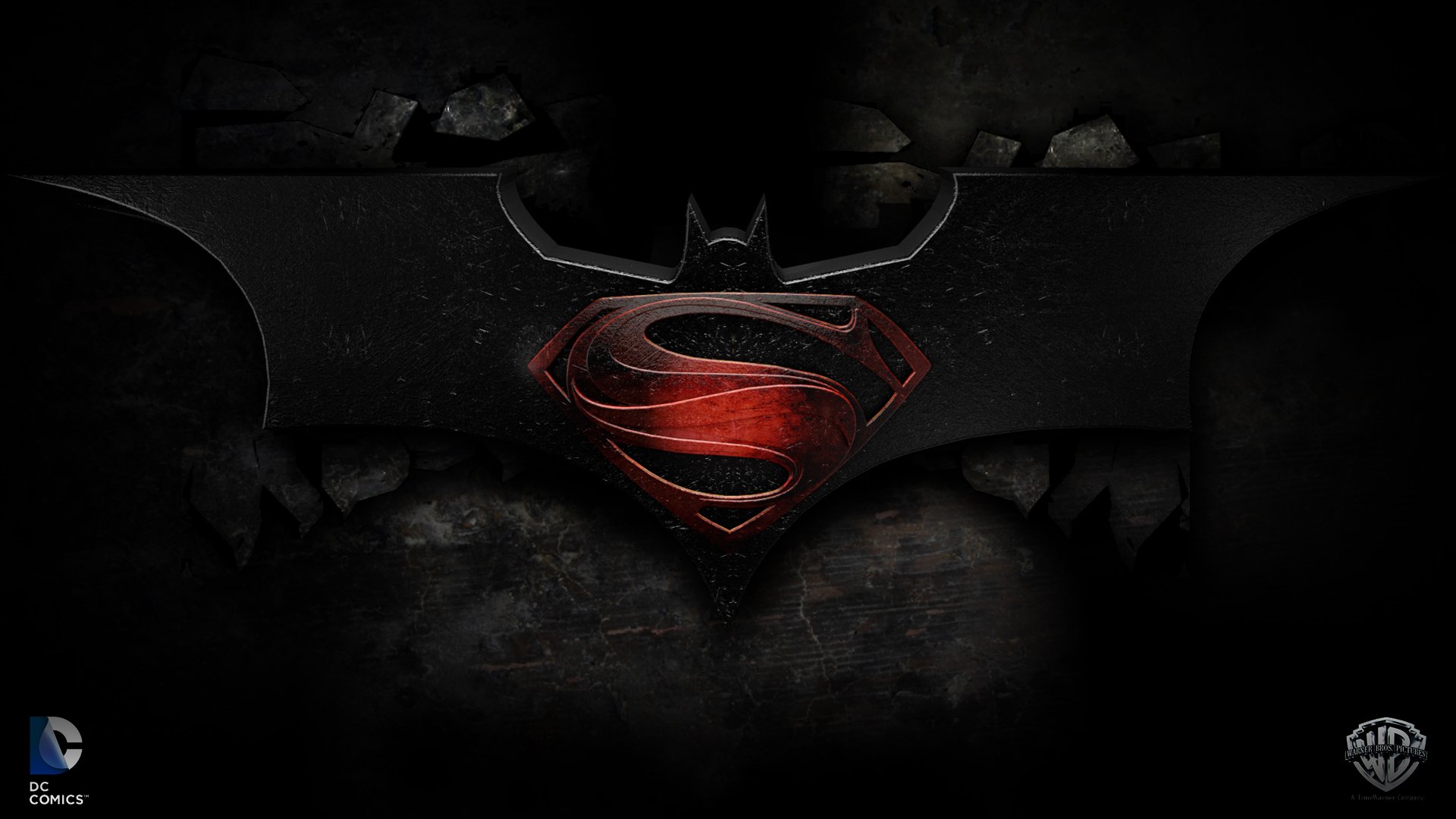 batman vs superman batman superman dc comics warner bros logo bande dessinée