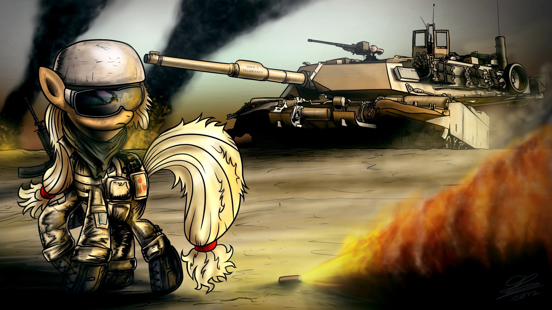 my little pony pony art tank game