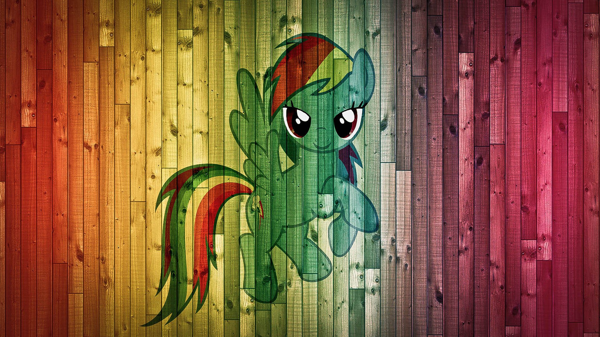 mein kleines pony pony rainbow hintergrund bretter