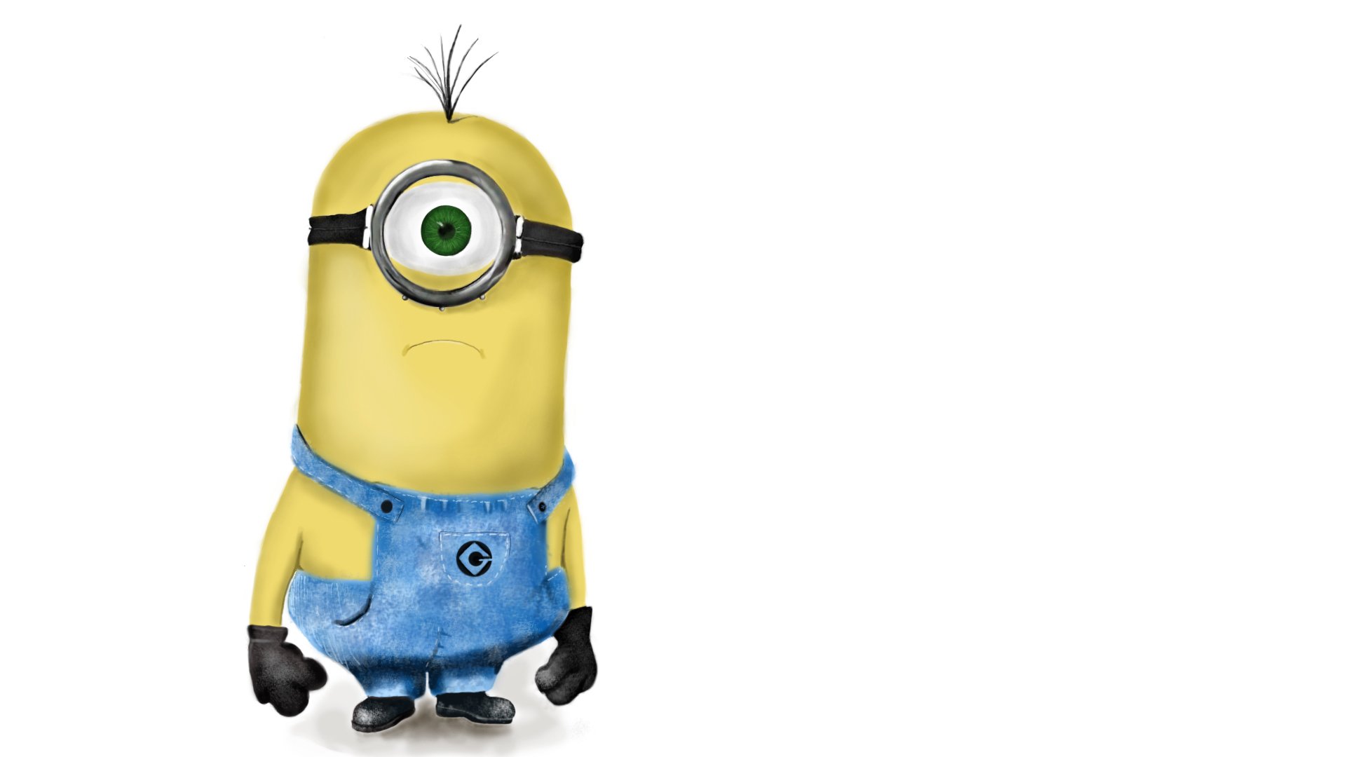 minion despicable me eye