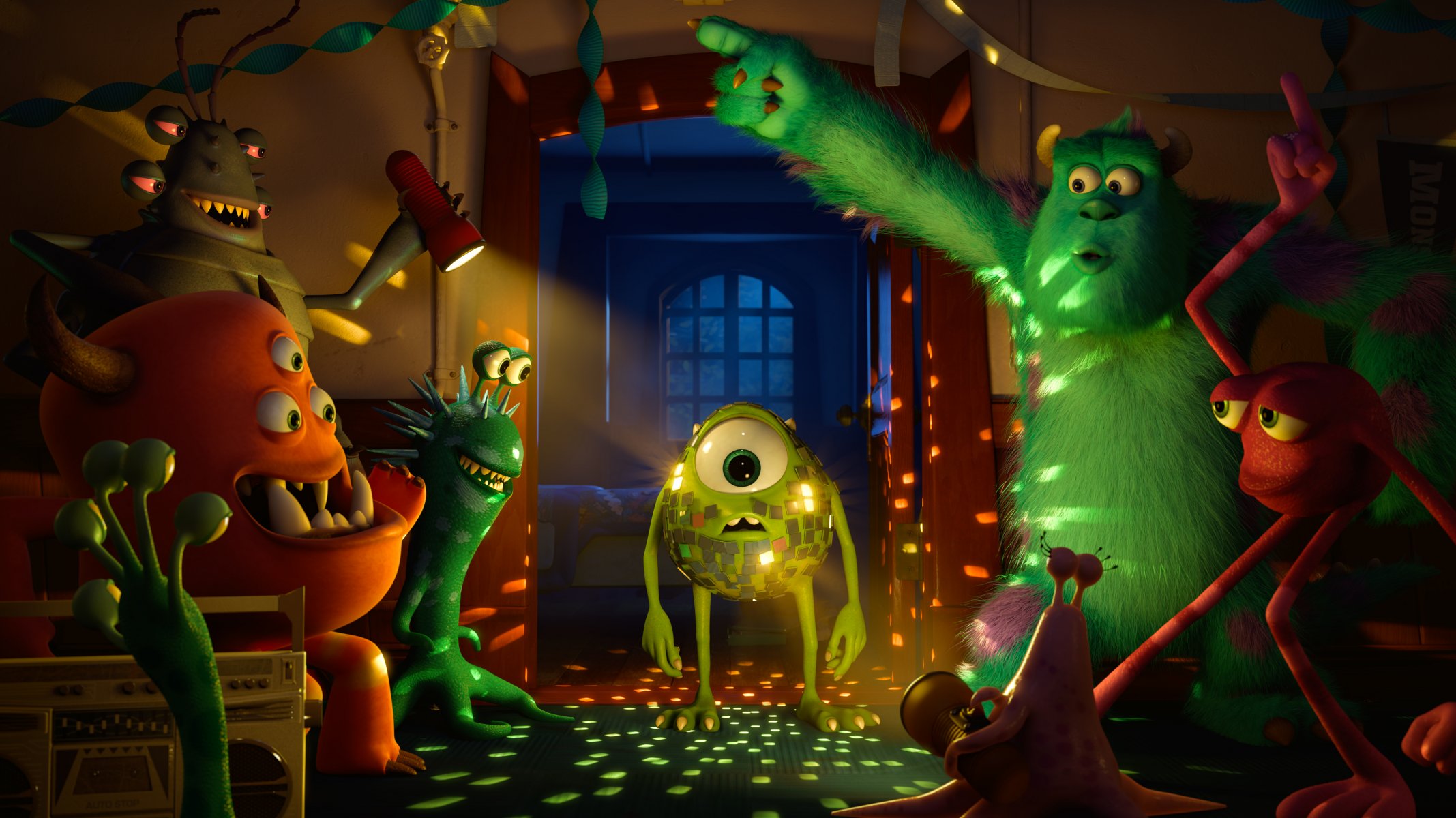 accademia dei mostri università dei mostri sally mike wazowski mostri festa