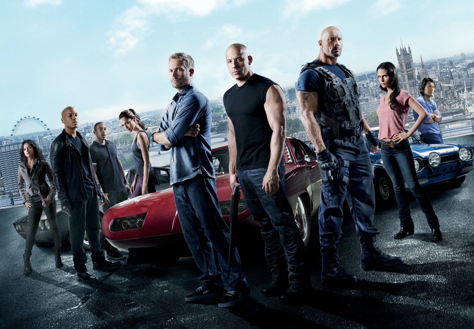 szybcy i wściekli 6 szybka & amp; wściekły 6 vin diesel dominic toretto paul walker brian o connor dwayne johnson luke hobbs michelle rodriguez letty jordana brewster mia toretto tyrese gibson