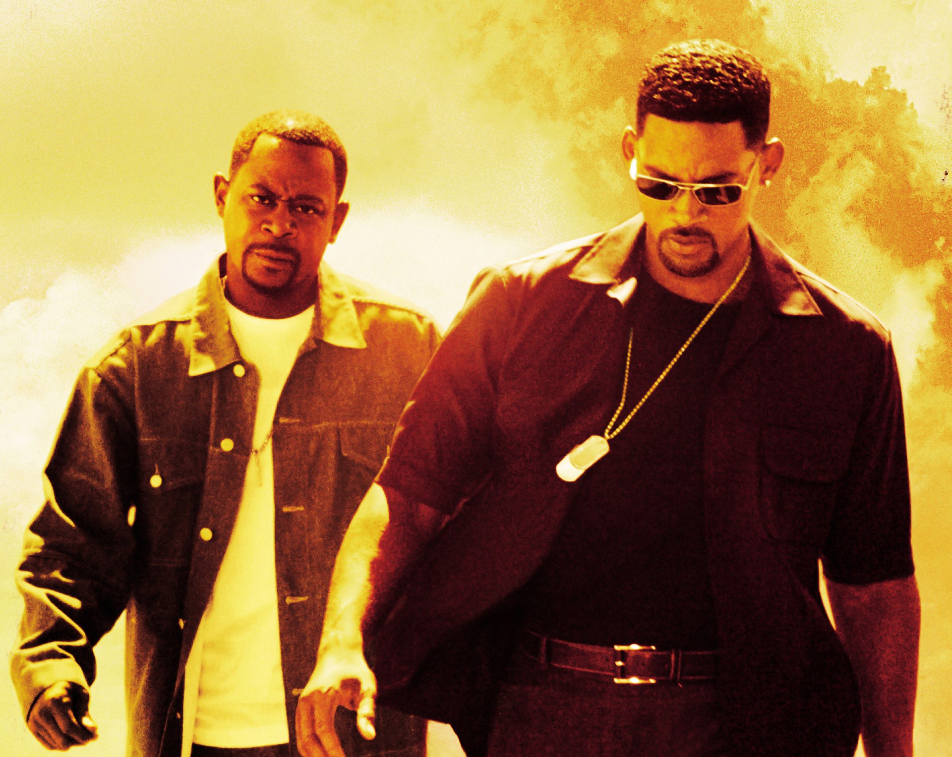 плохие парни bad boys уилл смит майк лоури мартин лоуренс маркус барнетт копы полиция актеры очки жетон