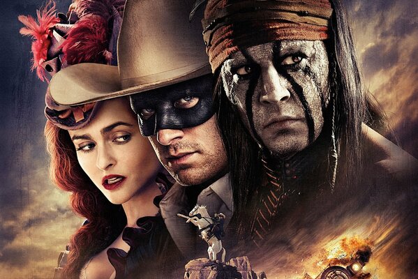 Lone Ranger. Johnny Depp