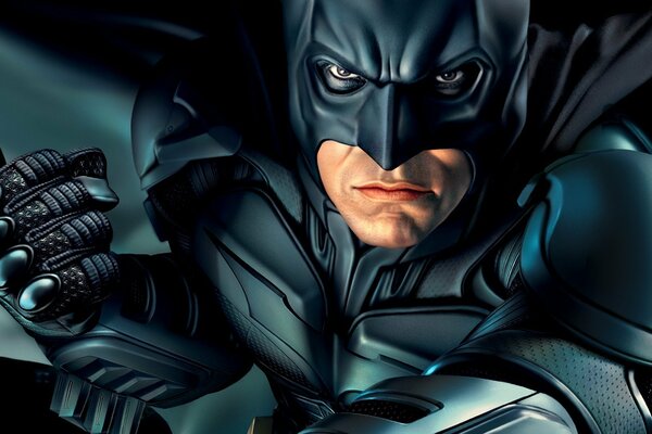 Superhéroe Batman con super look