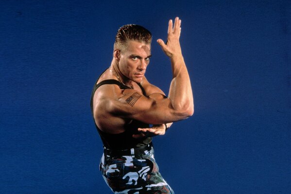 Hombre, actor, deportista-Jean-Claude van Damme