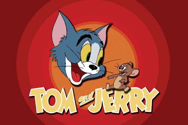 Tom und Jerry Cartoon Katze und Maus