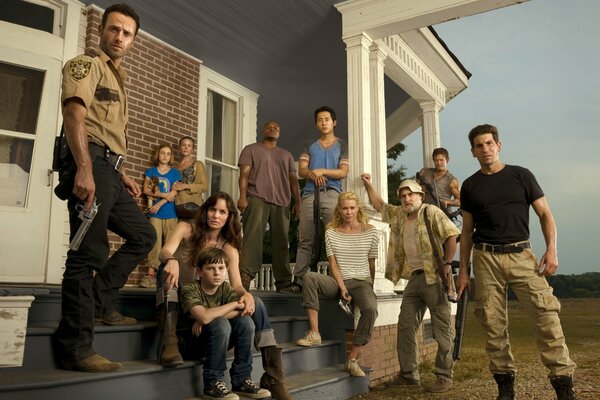 The Walking Dead are living heroes