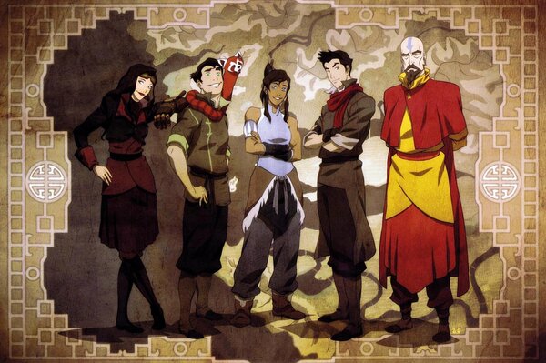 The legend of Korra real friends