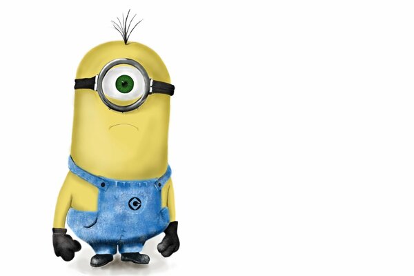 Minion Tuerto de la caricatura Despicable me