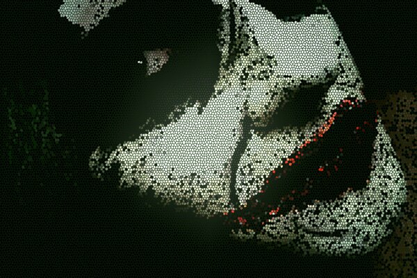 L immagine del Joker in Dark Mosaic