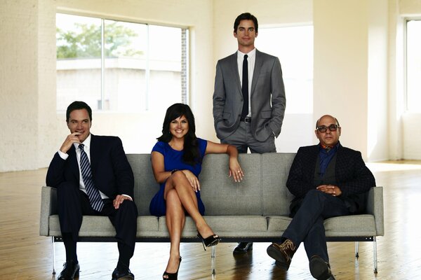 Wallpaper with actors from the movie White Collar
