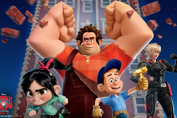 Cartoon Ralph Desktop-Hintergrund