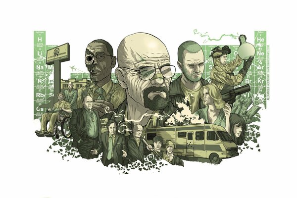 Serie TV Breaking Bad personaggi