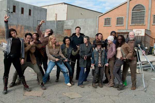 Todos los personajes de la serie the Walking Dead