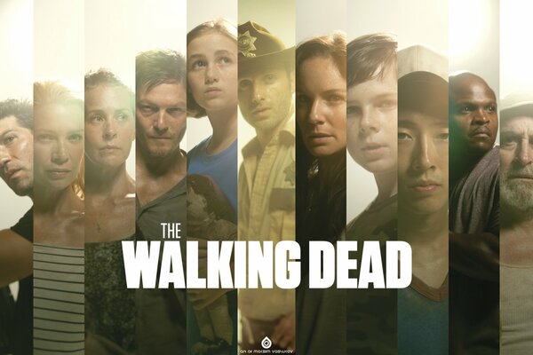 Affiche de la série The Walking Dead