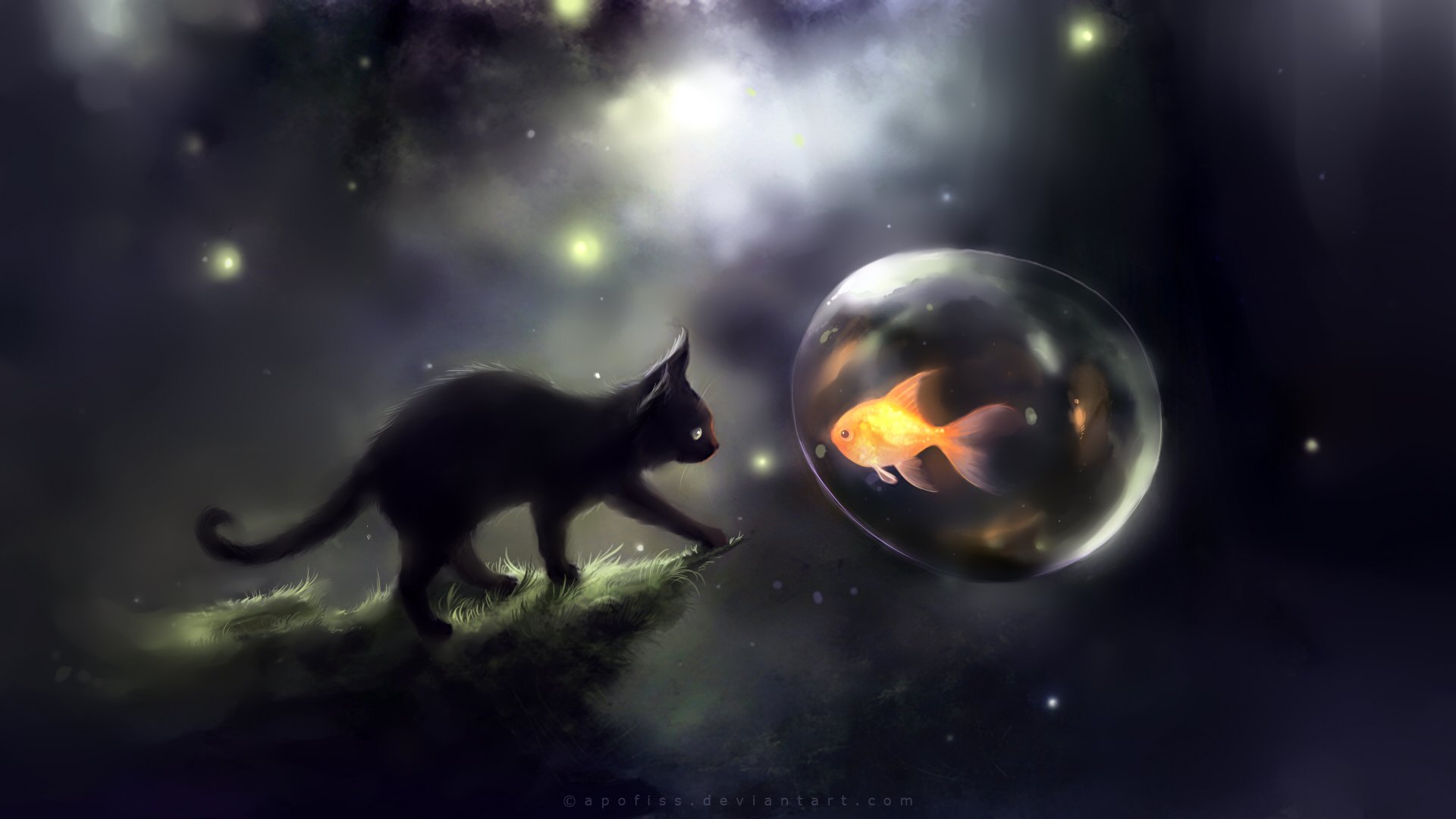 cat bubble apophis apofi