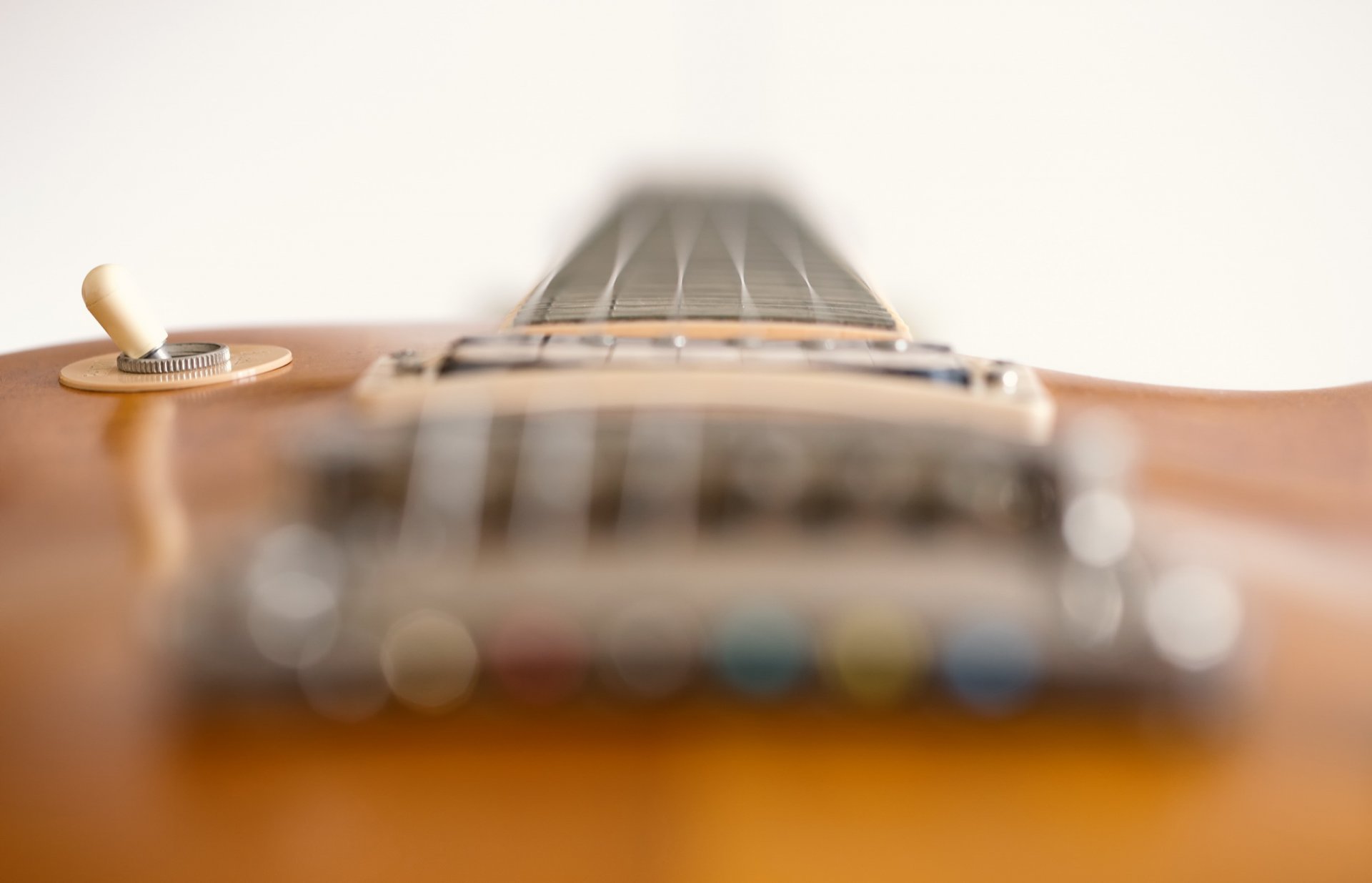 guitarra música macro