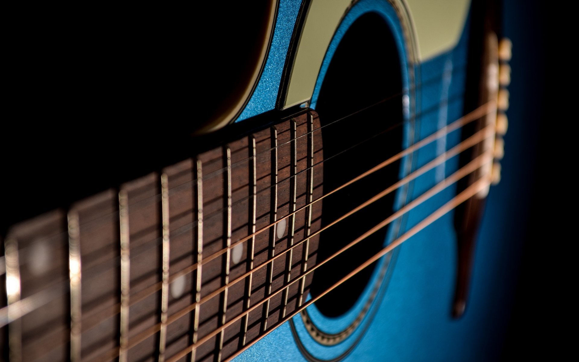 guitars music close up