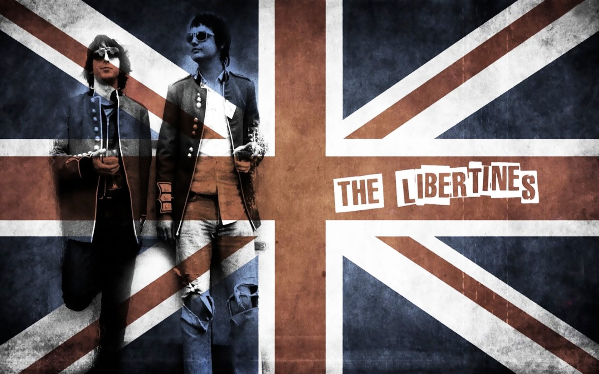 the libertines englische rockband musik rock uk flagge