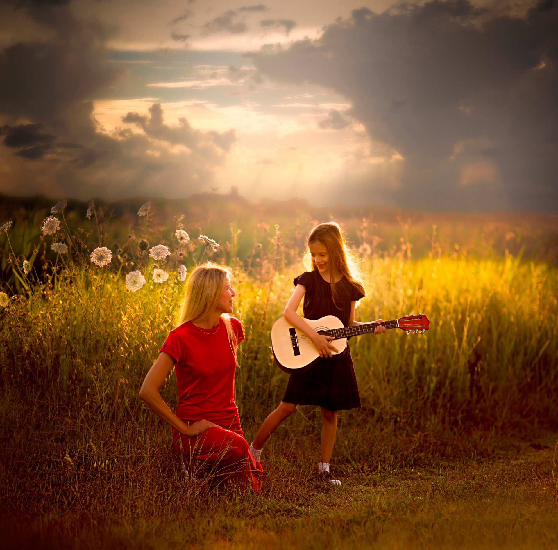 dédié à toi fille guitare chanson