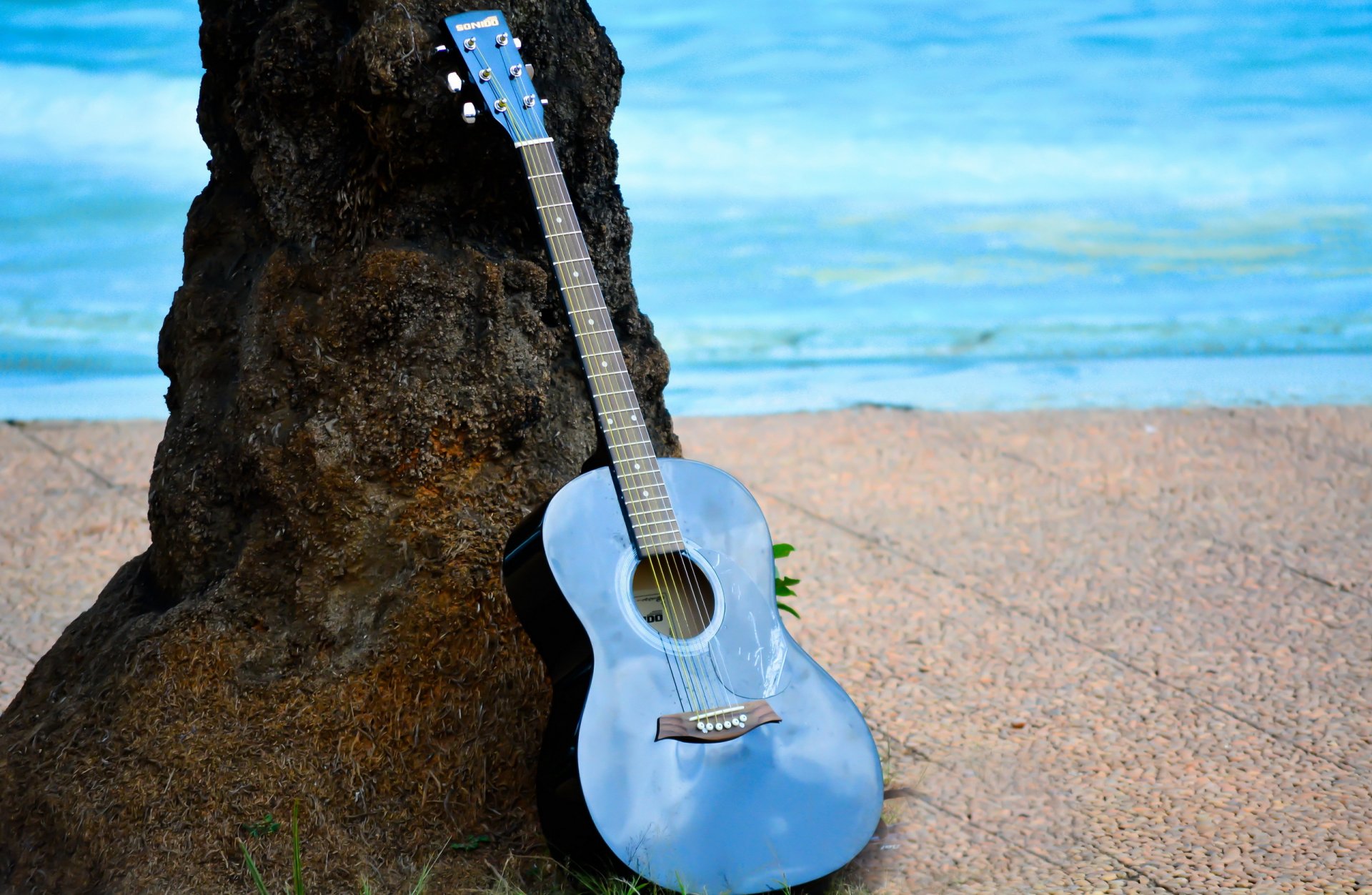 guitare musique fond