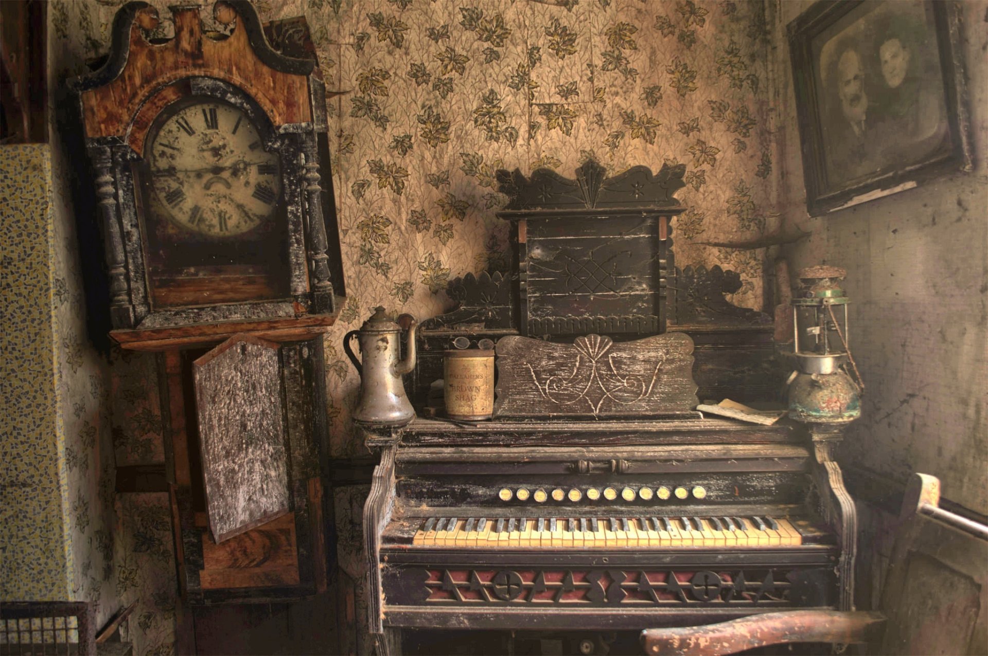 habitación órgano música