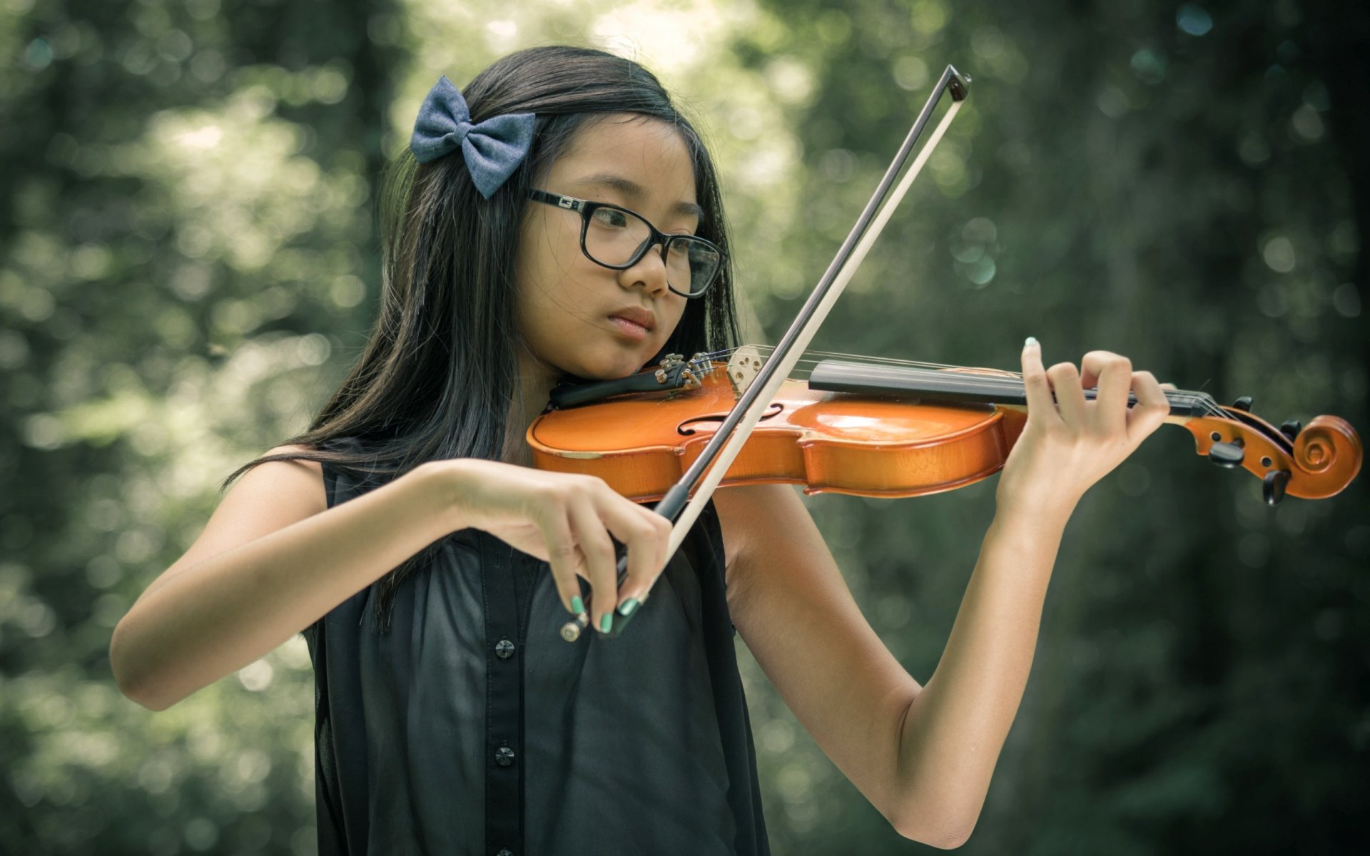 fille violon musique