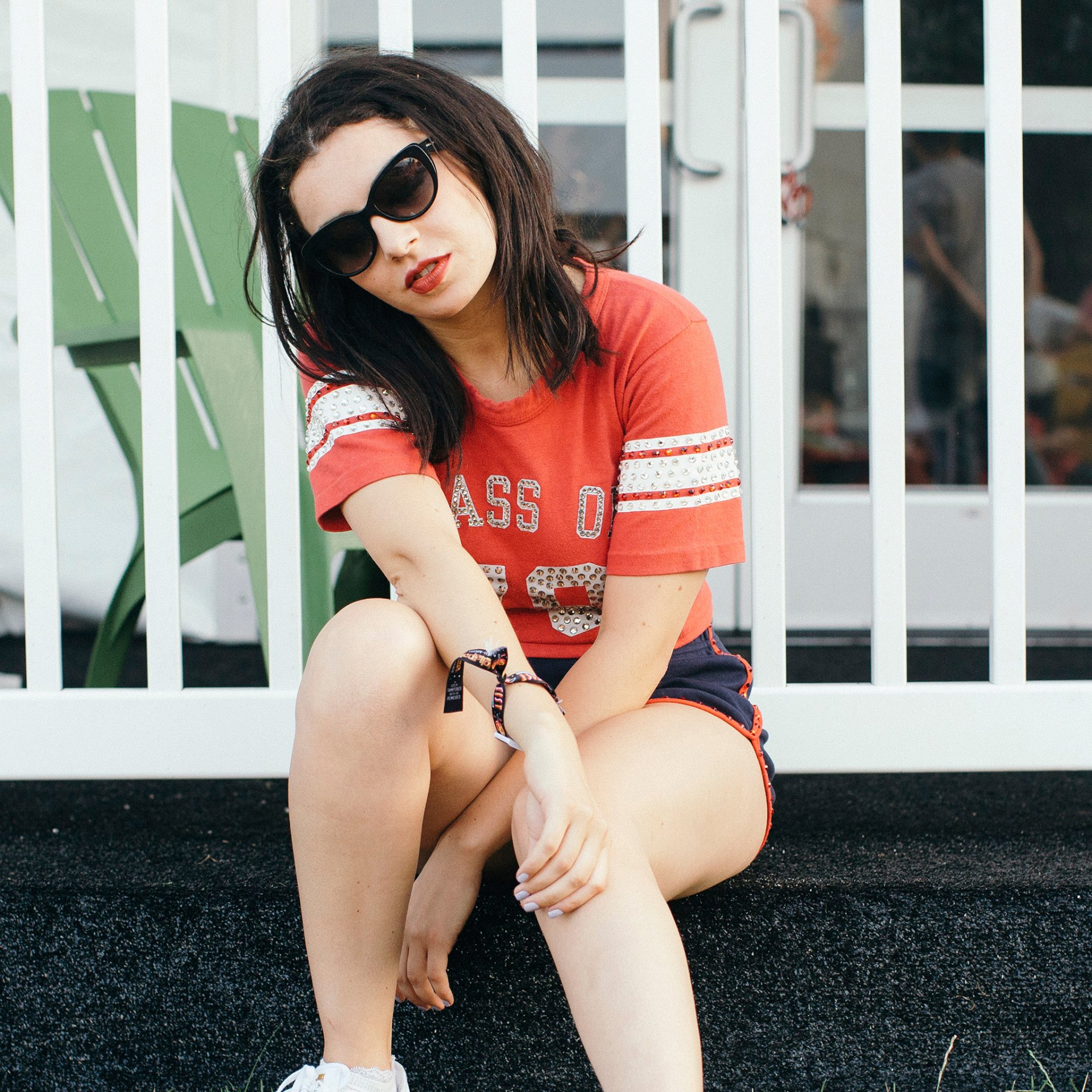 charli xcx cantante servizio fotografico lollapalooza 2015