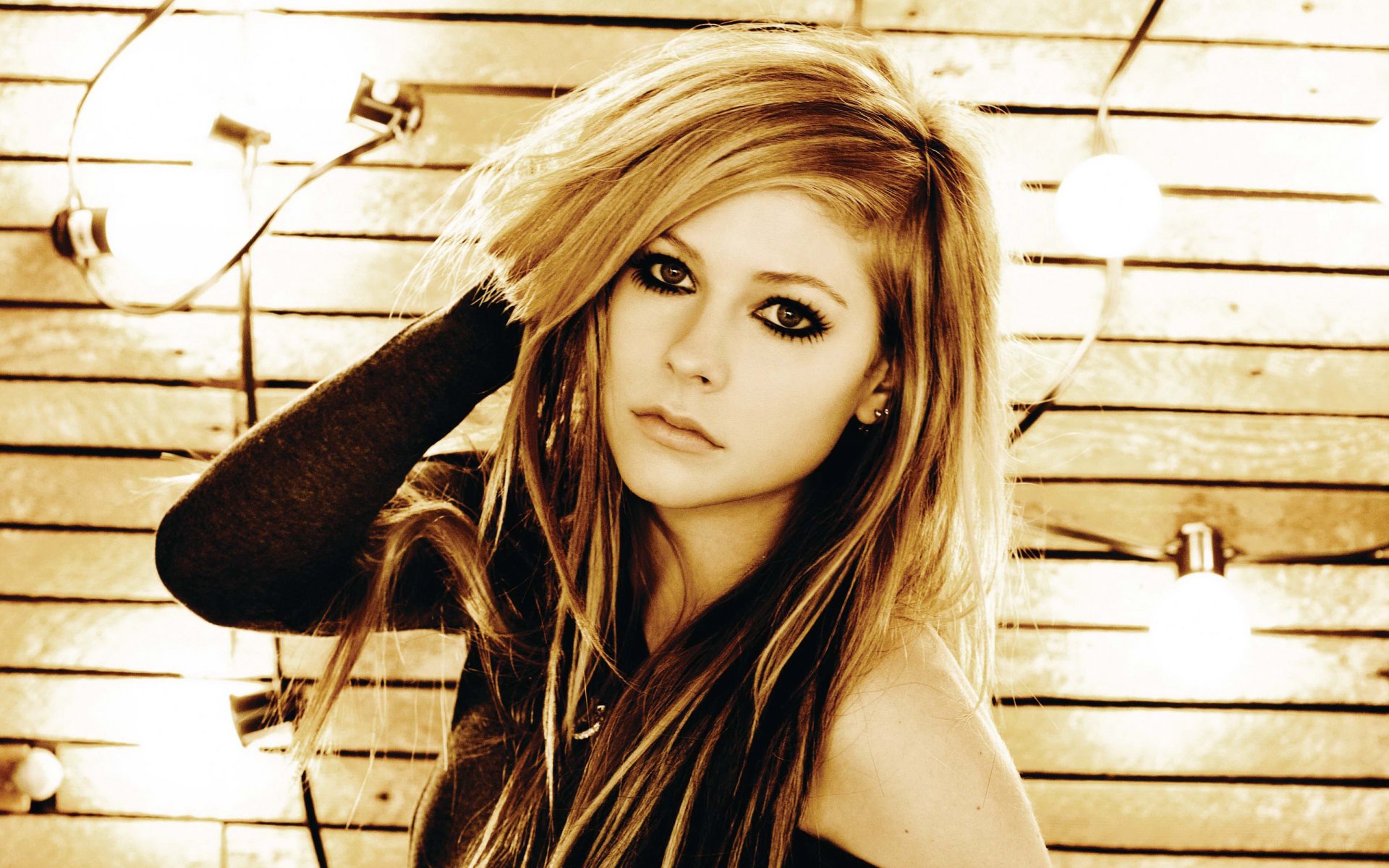 avril lavigne avril lavigne ramona canadá cantante chica. hermosa mirada artista voz pop fondo de pantalla escritorio