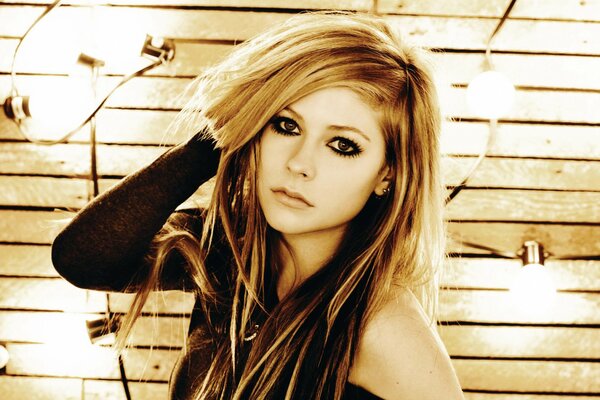 Canadian singer avril lavigne photo