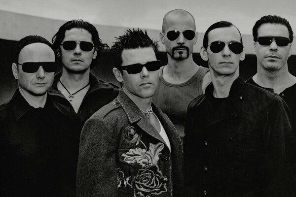 Members of the German band rammstein