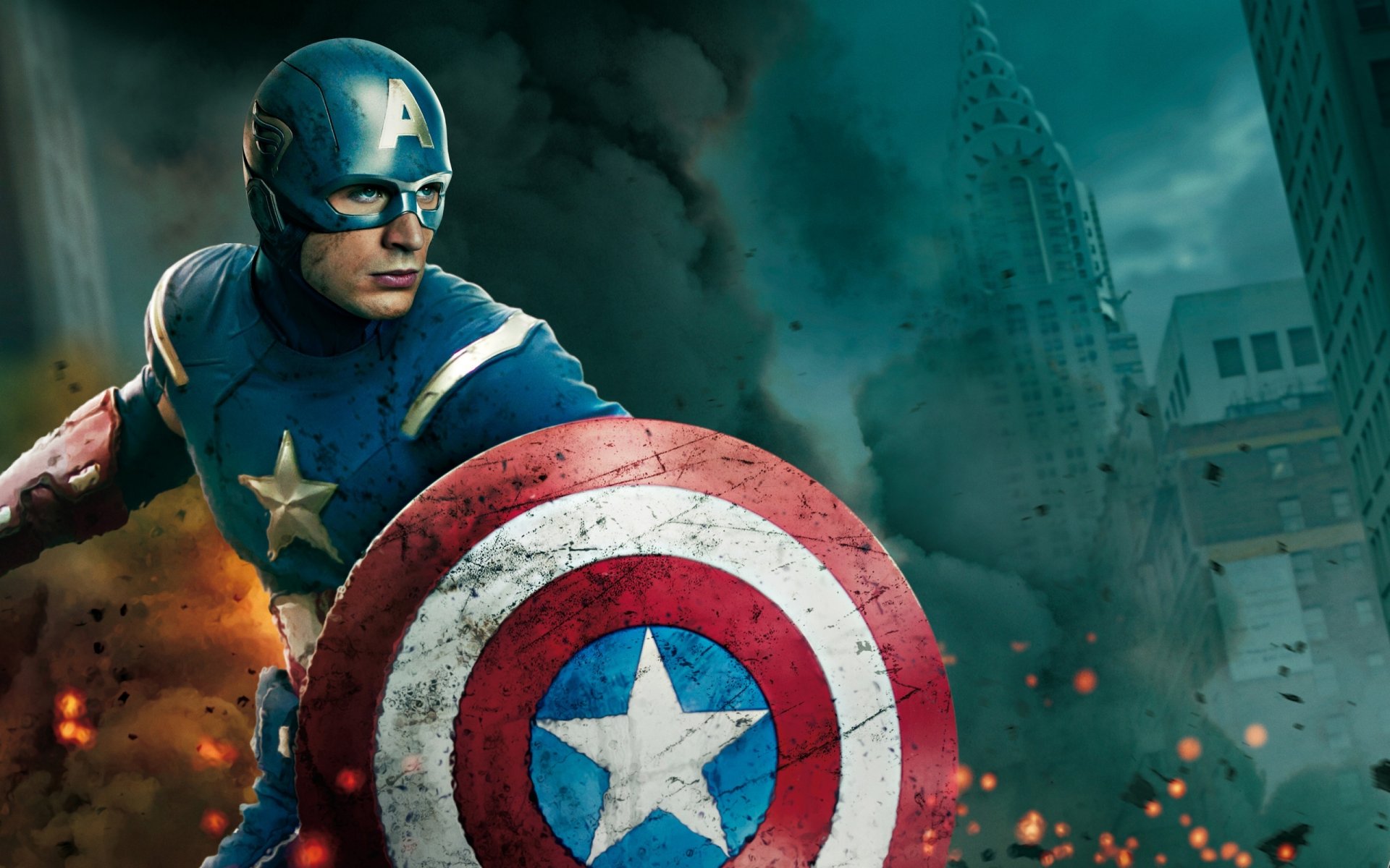 vendicatori capitan america maschera eroe