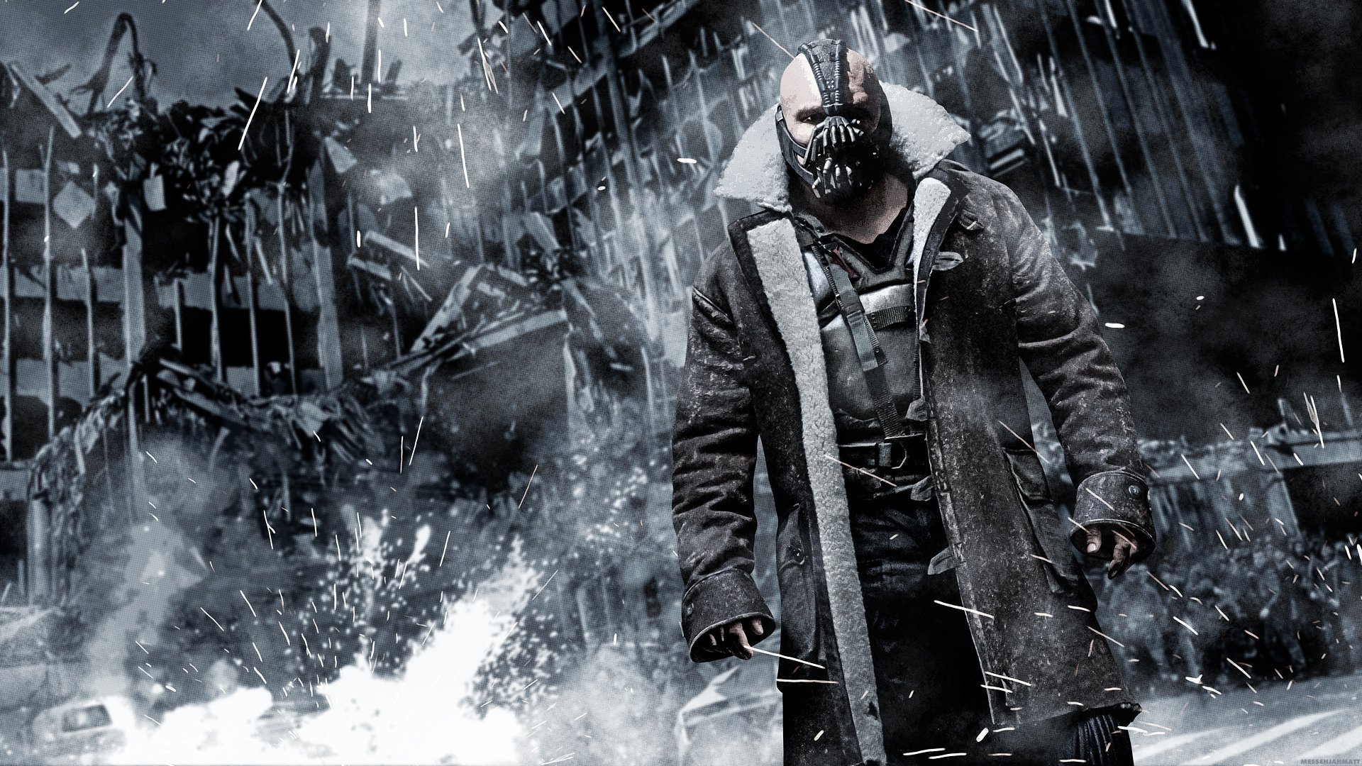 Dark Knight Rises Dark Knight Rises Bane destroyed city