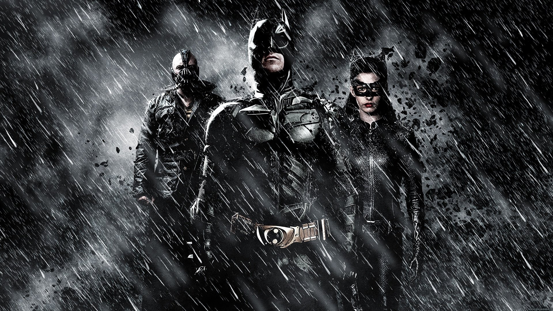 el caballero oscuro: el renacimiento de la leyenda el caballero oscuro: el renacimiento batman veneno selina kyle catwoman christian bale tom hardy anne hathaway bane