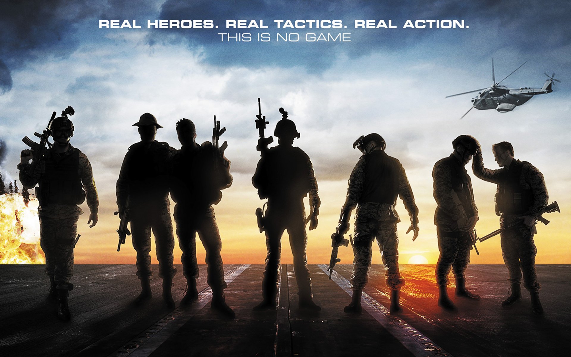 act of valor men weapon thriller helicopter