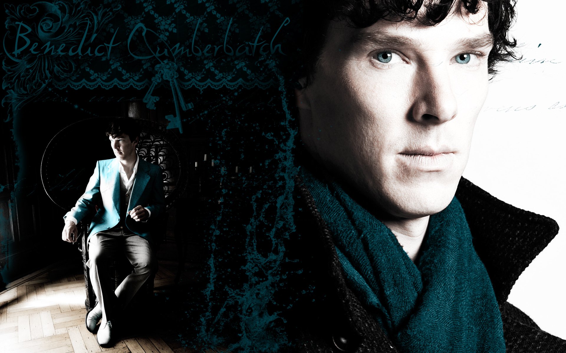 sherlock bbc przystojny benedict