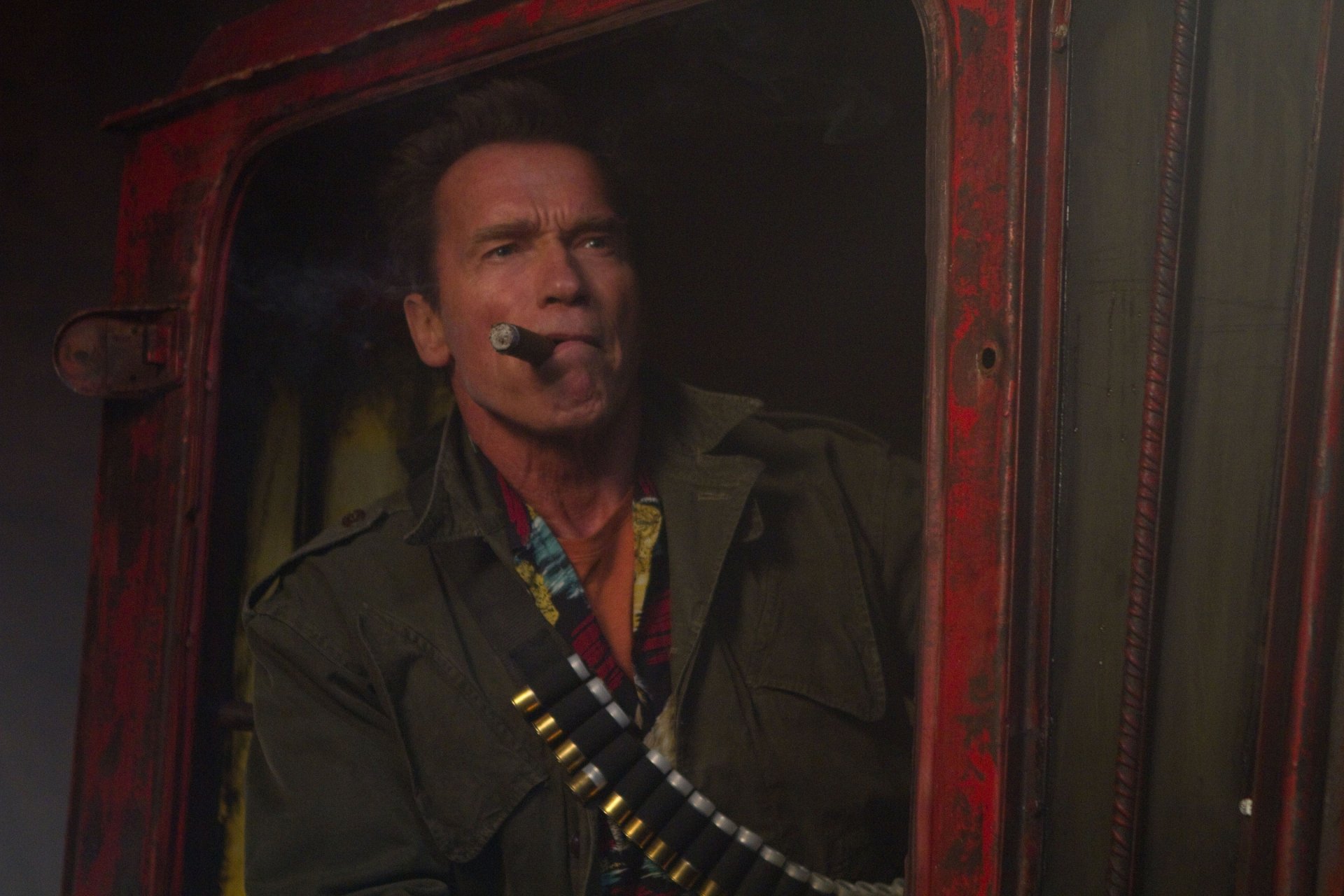 les expendables 2 arnold schwarzenegger gouttière homme acteur