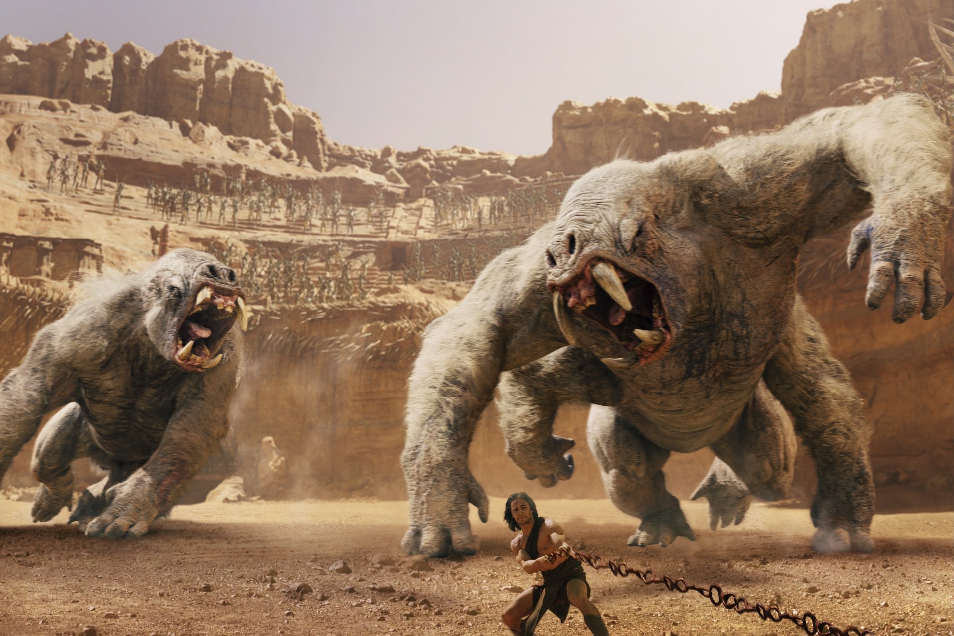 john carter arène désert montagnes taylor kitsch chaîne