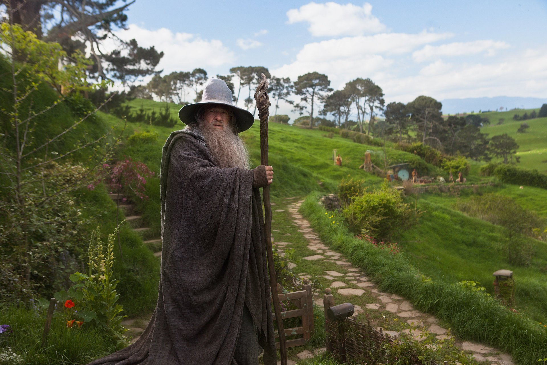 el hobbit: un viaje inesperado el hobbit: un viaje inesperado ian mckellen ian mckellen gandalf abuelo brujo