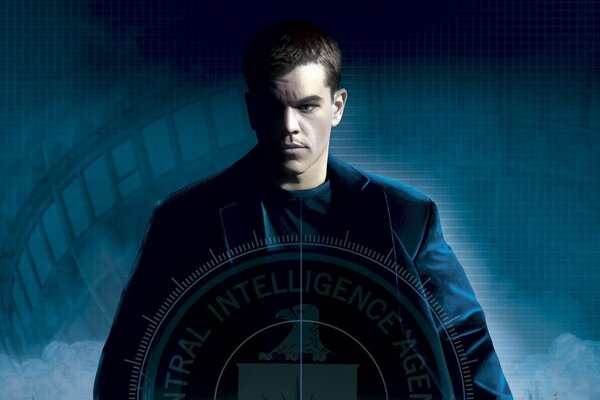 Matt Damon en la película de espías-Bourne Supremacy