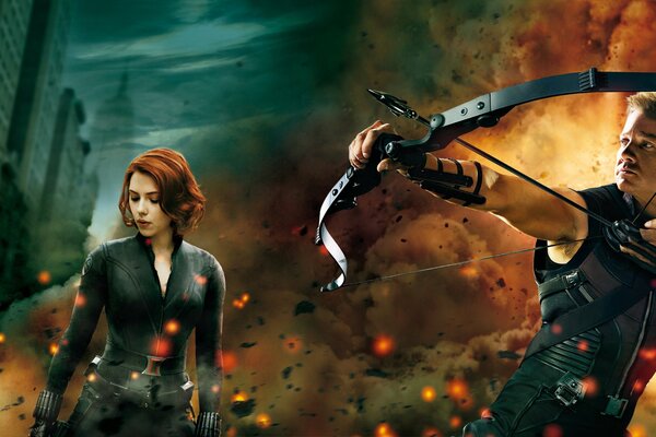 Avengers: Black Widow et Hawkeye