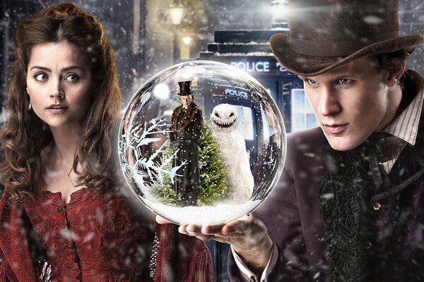 Doctor Who, un pupazzo di neve malvagio e uno zio sono racchiusi in una palla