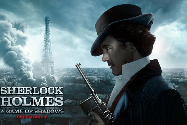 Movie - Sherlock Homs ; actor Downey Jr.