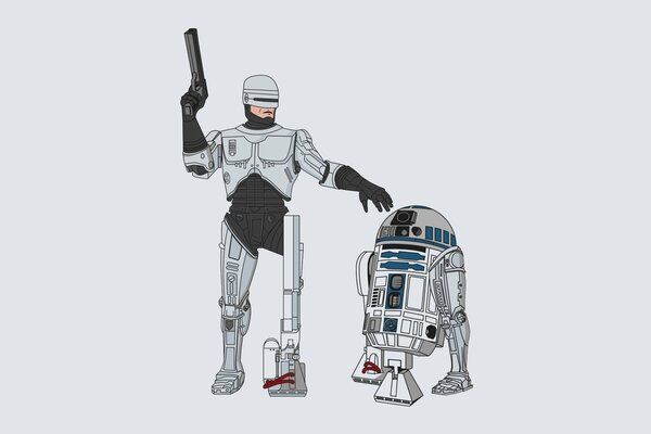 Robocop Roboter Polizist Star Wars