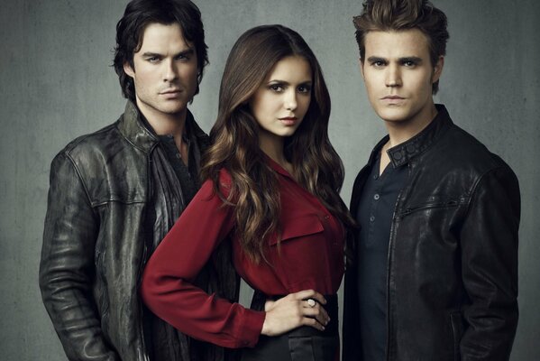 The Magnificent Three, the vampire Diaries