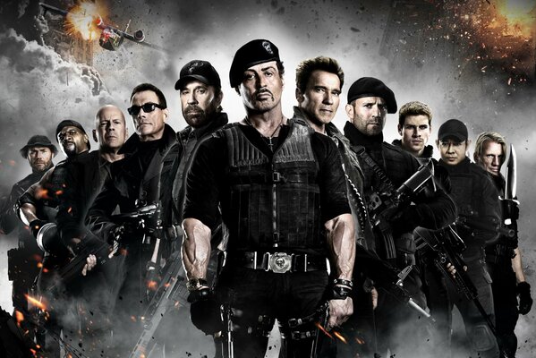 Team Expendables Poster zum Film