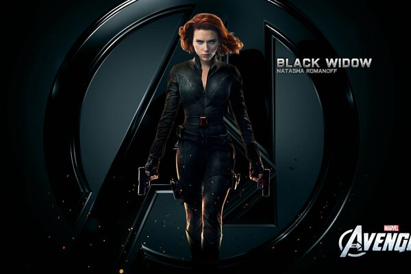 Avengers wallpaper black widow