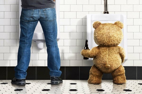 Ted und John aus dem dritten Extrafilm