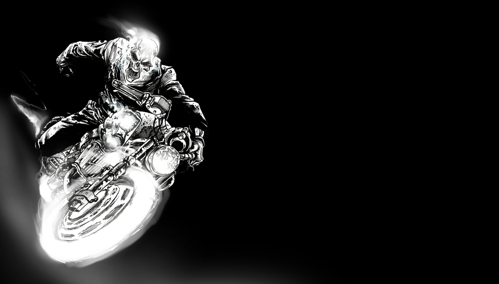 ghost rider 2 ghost rider spirito di vendetta disegno arte moto skylet racer